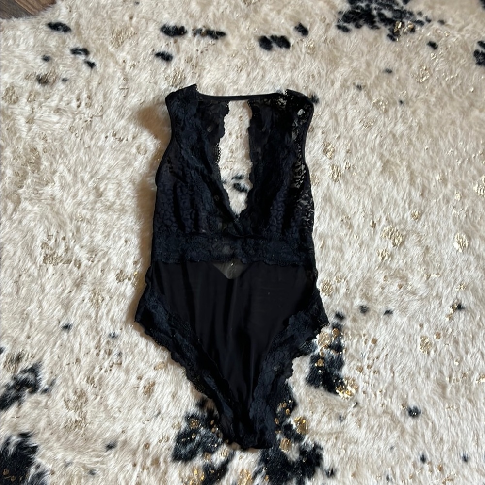Black Lace Bodysuit